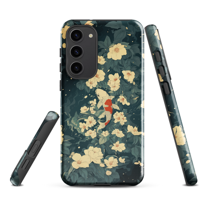 'Koi' Samsung Galaxy S23 Plus tough phone case - protective glossy case NZ Australia