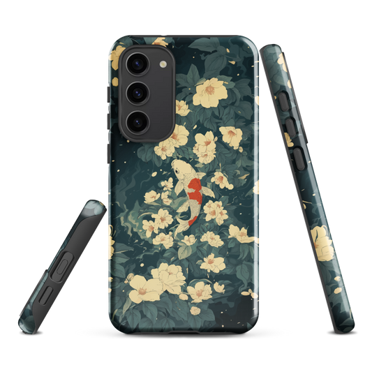 'Koi' Samsung Galaxy S23 Plus tough phone case - protective glossy case NZ Australia