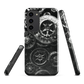 'Clockwork' Samsung phone case, a stunning fusion of gears, cogs, and vintage industrial charm. Inspired by the beauty of classic timepieces and steampunk aesthetics.
