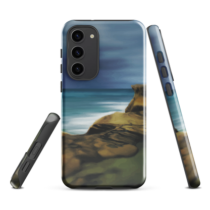 'Castle Point' Samsung Galaxy S23 Plus tough phone case - protective glossy case NZ Australia