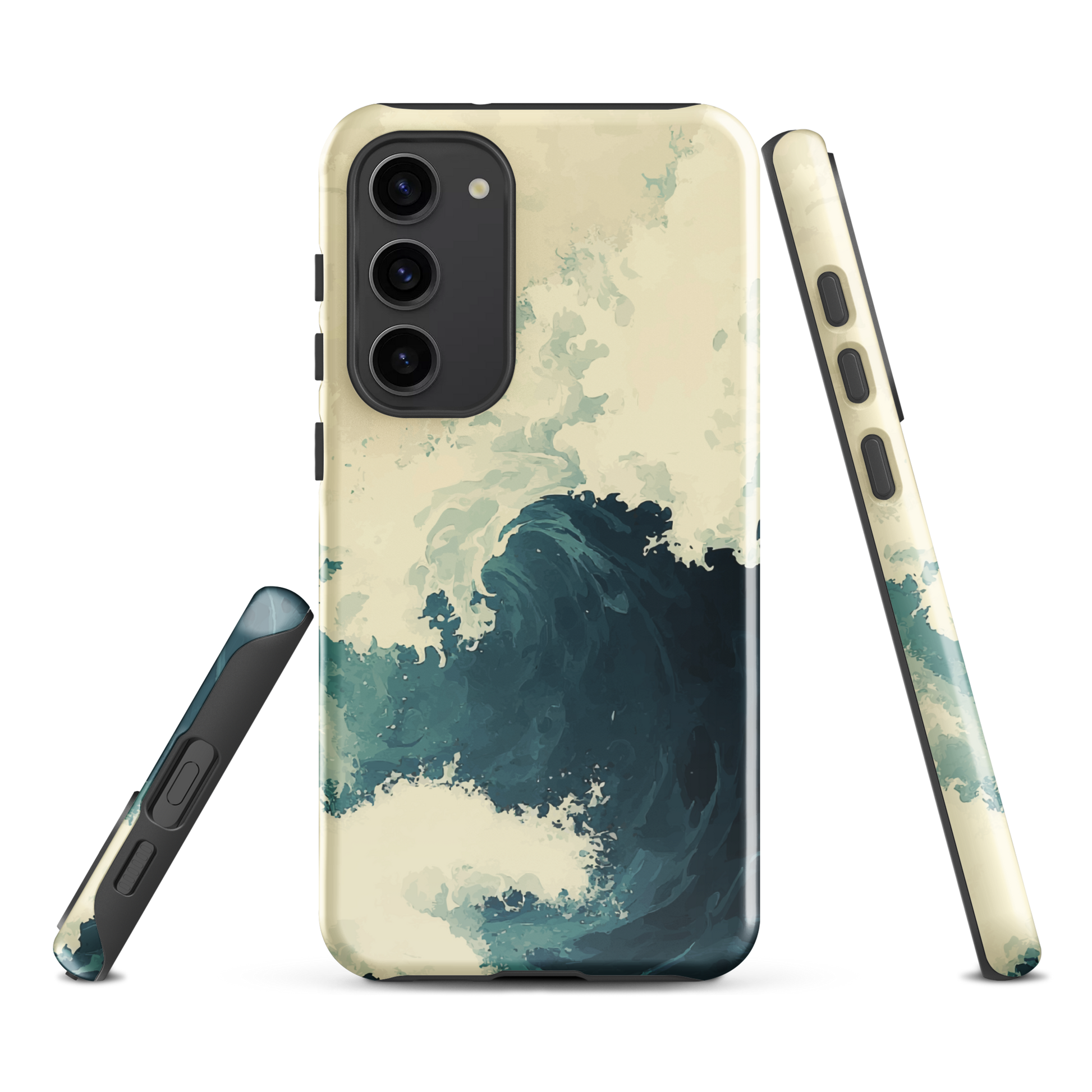 Rising swell phone case | Ocean wave design NZ