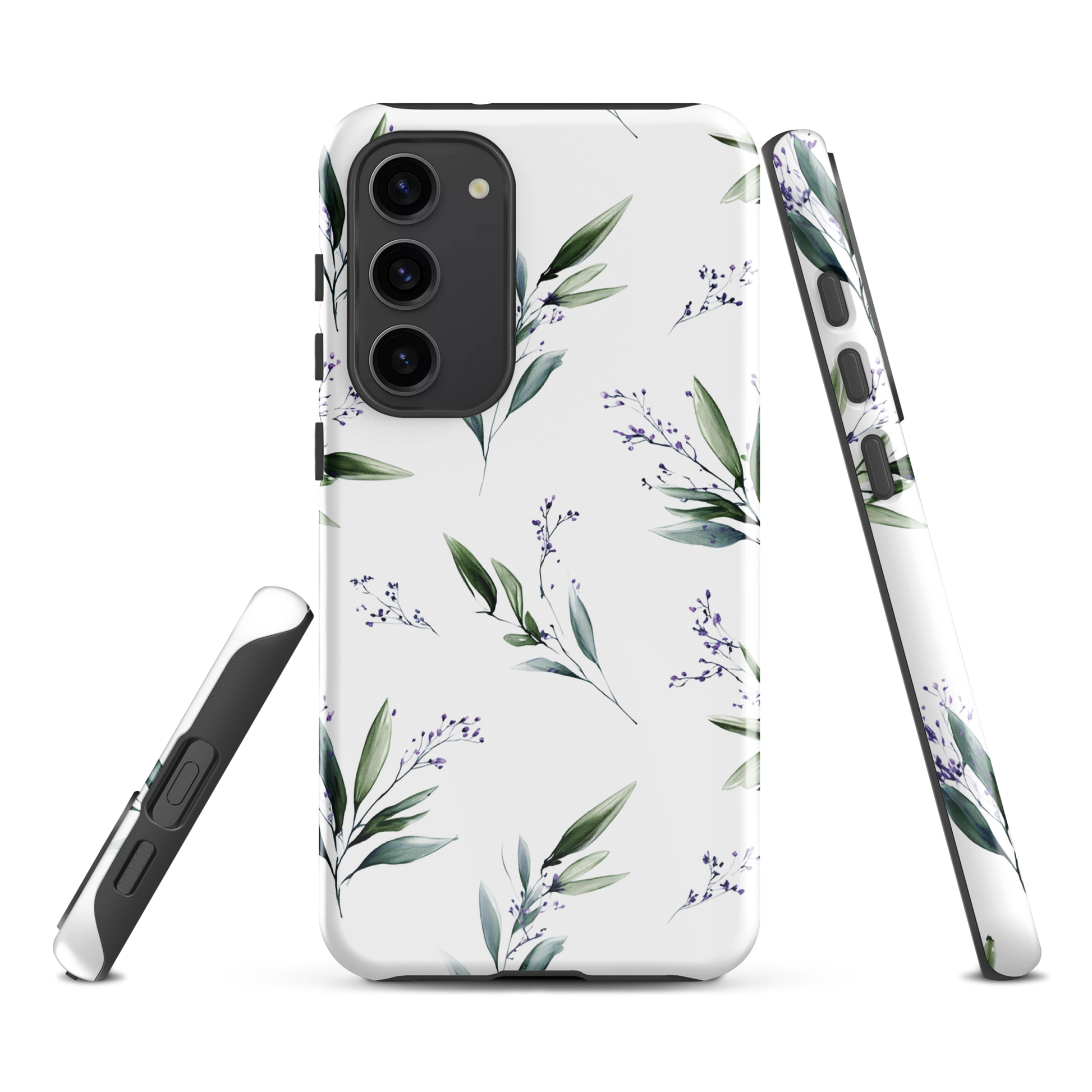Botanical sprigs phone case | Minimal botanical design NZ