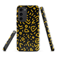 Retro scribbles phone case | Bold retro design NZ