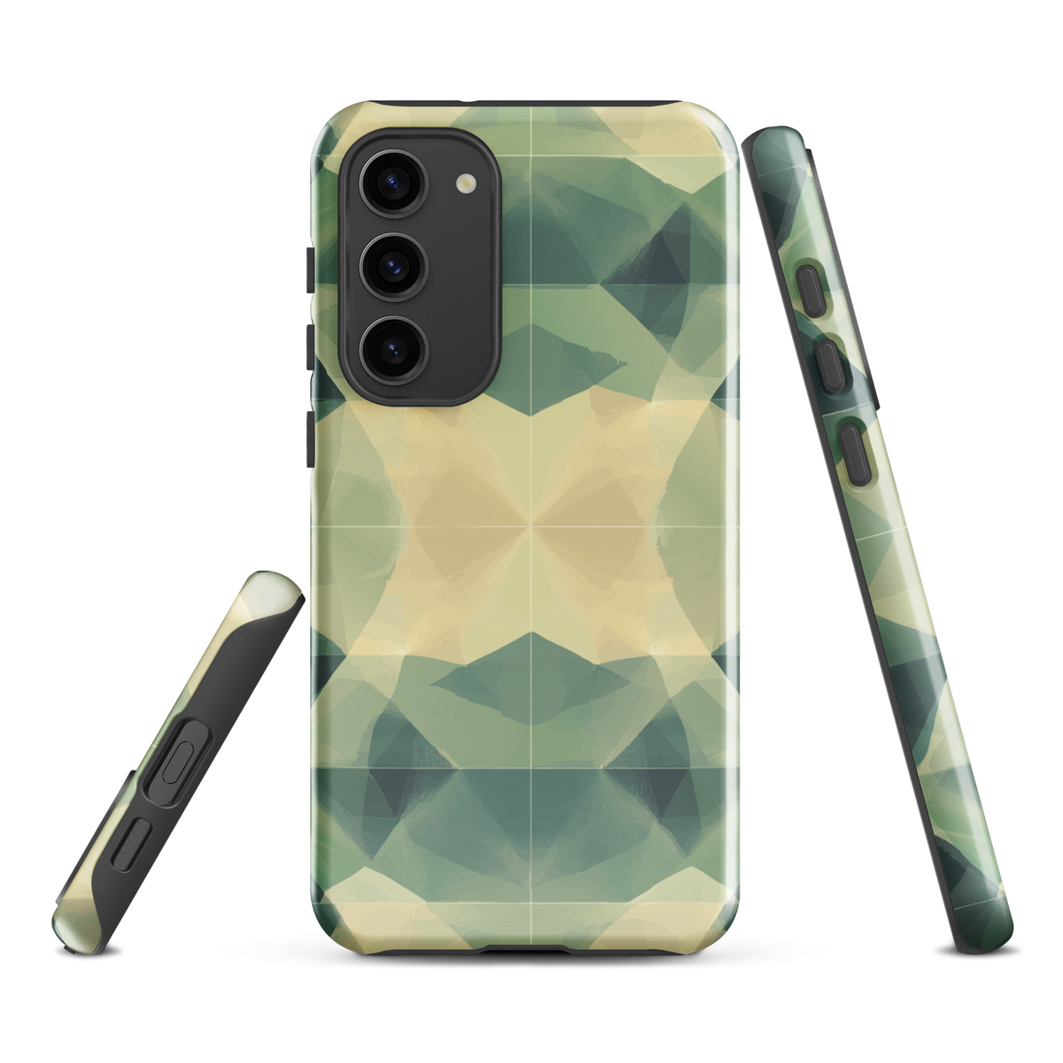 'Symmetry' Samsung Galaxy S23 Plus tough phone case - protective glossy case NZ Australia