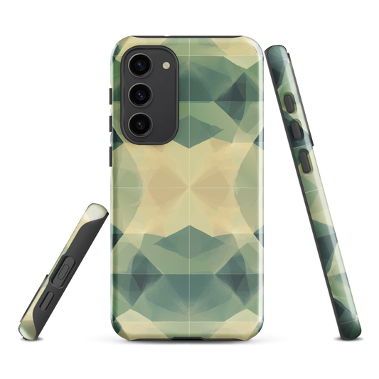 'Symmetry' Samsung Galaxy S23 Plus tough phone case - protective glossy case NZ Australia
