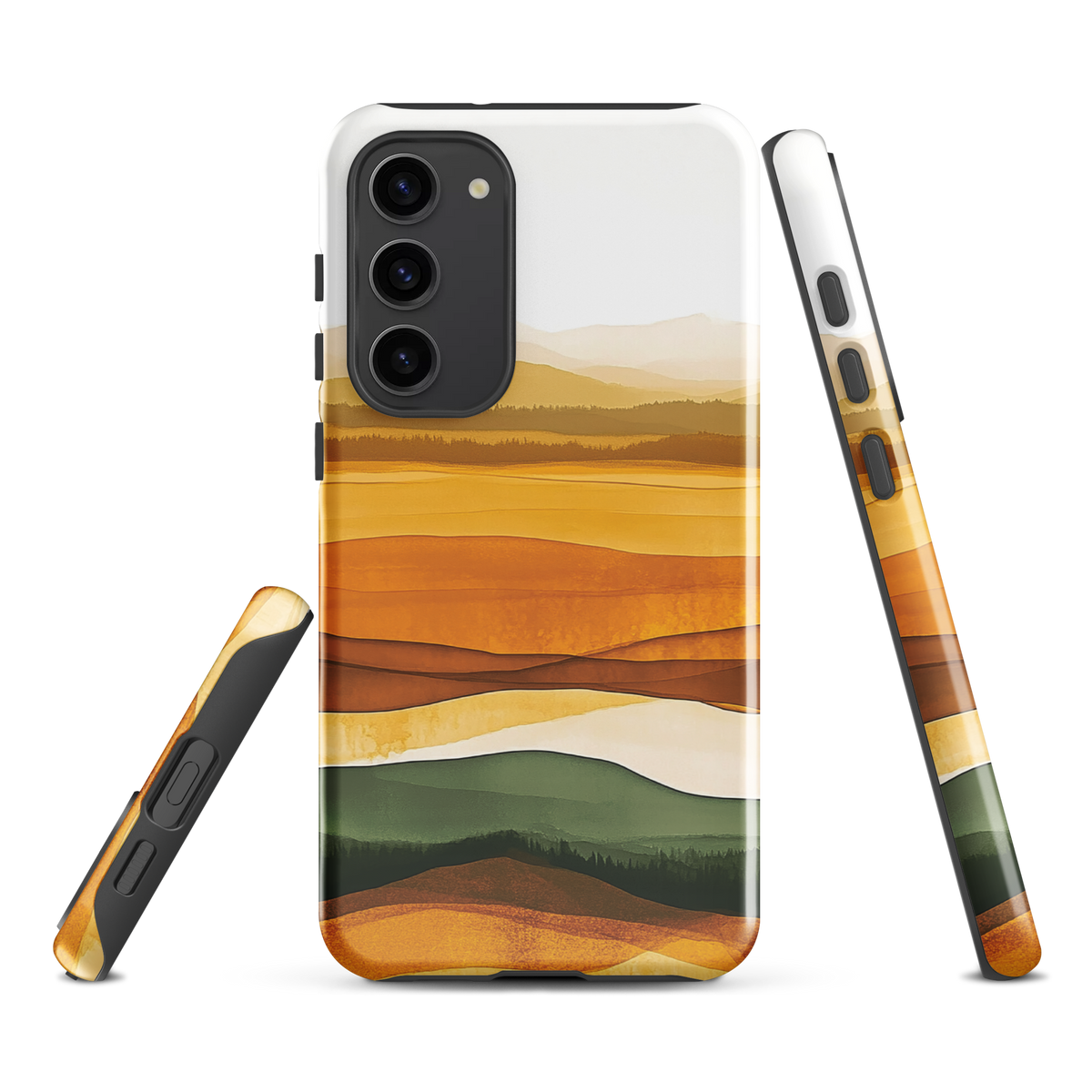 'Autumn' Samsung Galaxy S23 Plus tough phone case - protective glossy case NZ Australia