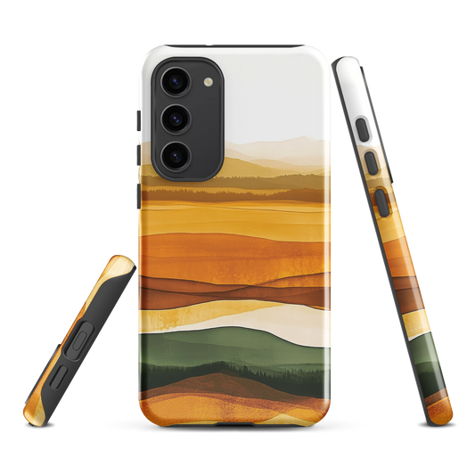 'Autumn' Samsung Galaxy S23 Plus tough phone case - protective glossy case NZ Australia