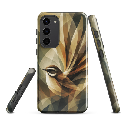 'Fantail' Samsung Galaxy S23 Plus tough phone case - protective glossy case NZ Australia
