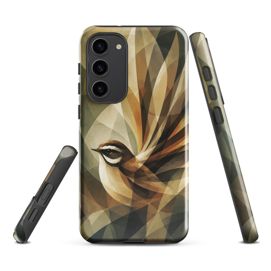 'Fantail' Samsung Galaxy S23 Plus tough phone case - protective glossy case NZ Australia