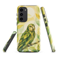 'Kākāpō' Samsung Galaxy S23 Plus tough case - protective glossy case NZ Australia