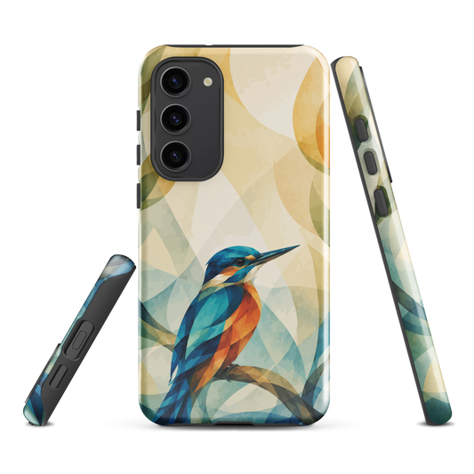 'Kotare' Samsung Galaxy S23 Plus tough phone case - protective glossy case NZ Australia
