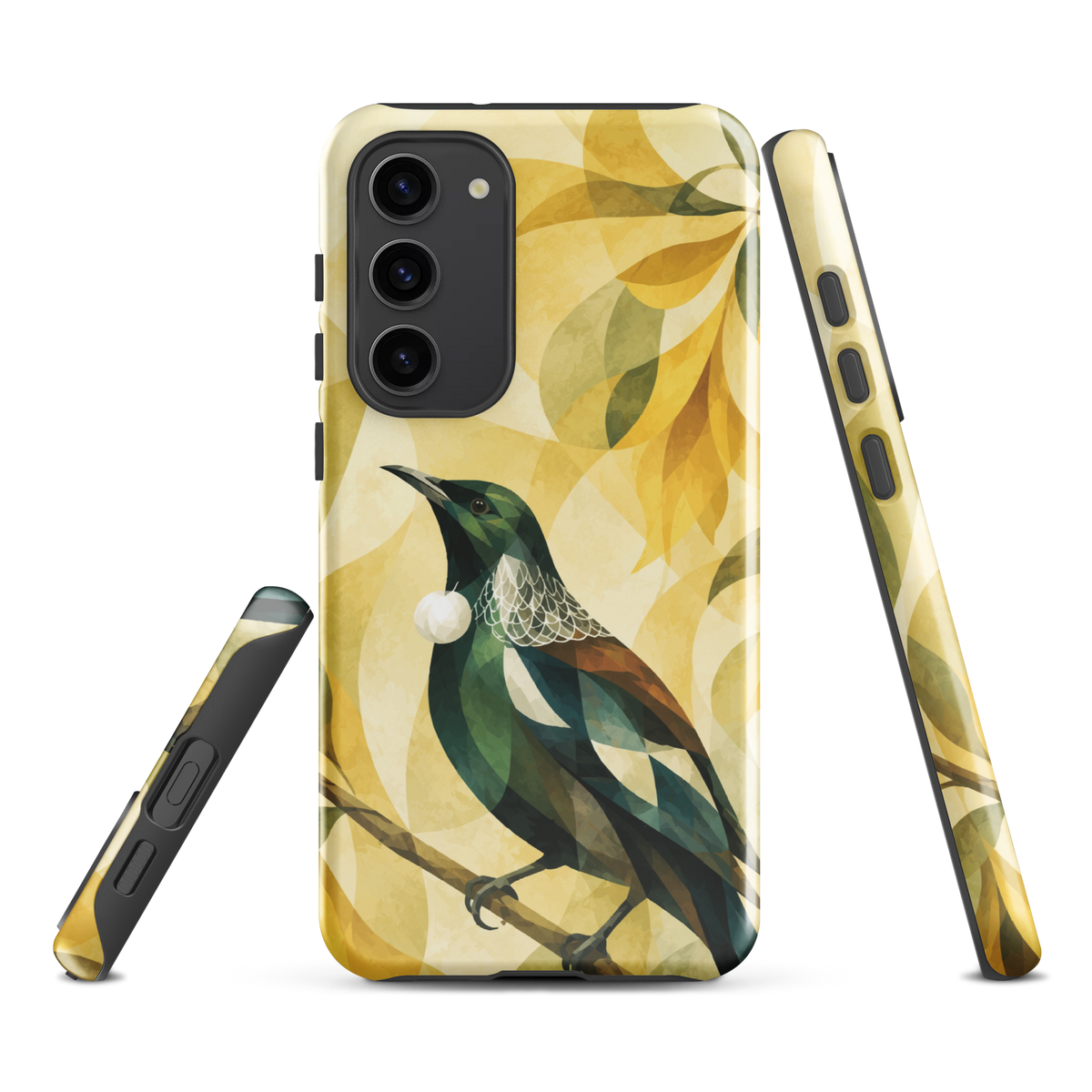 'Tui' Samsung Galaxy S23 Plus tough phone case - protective glossy case NZ Australia