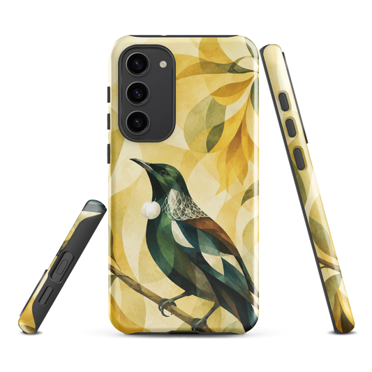 'Tui' Samsung Galaxy S23 Plus tough phone case - protective glossy case NZ Australia