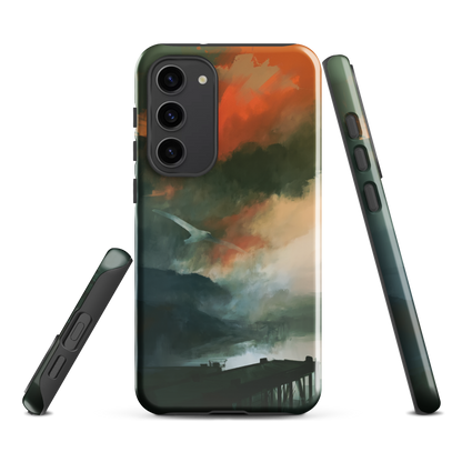 'Harbour' Samsung Galaxy S23 Plus tough phone case - protective glossy case NZ Australia