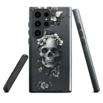 'Eternal Bloom' Samsung Galaxy S23 Ultra tough phone case - protective glossy case NZ Australia