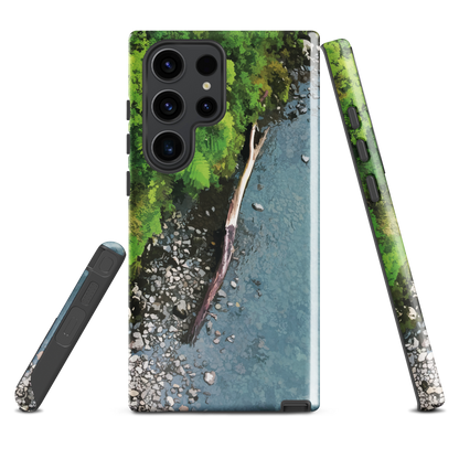 'Resting Place' Samsung Galaxy S23 Ultra tough phone case - protective glossy case NZ Australia