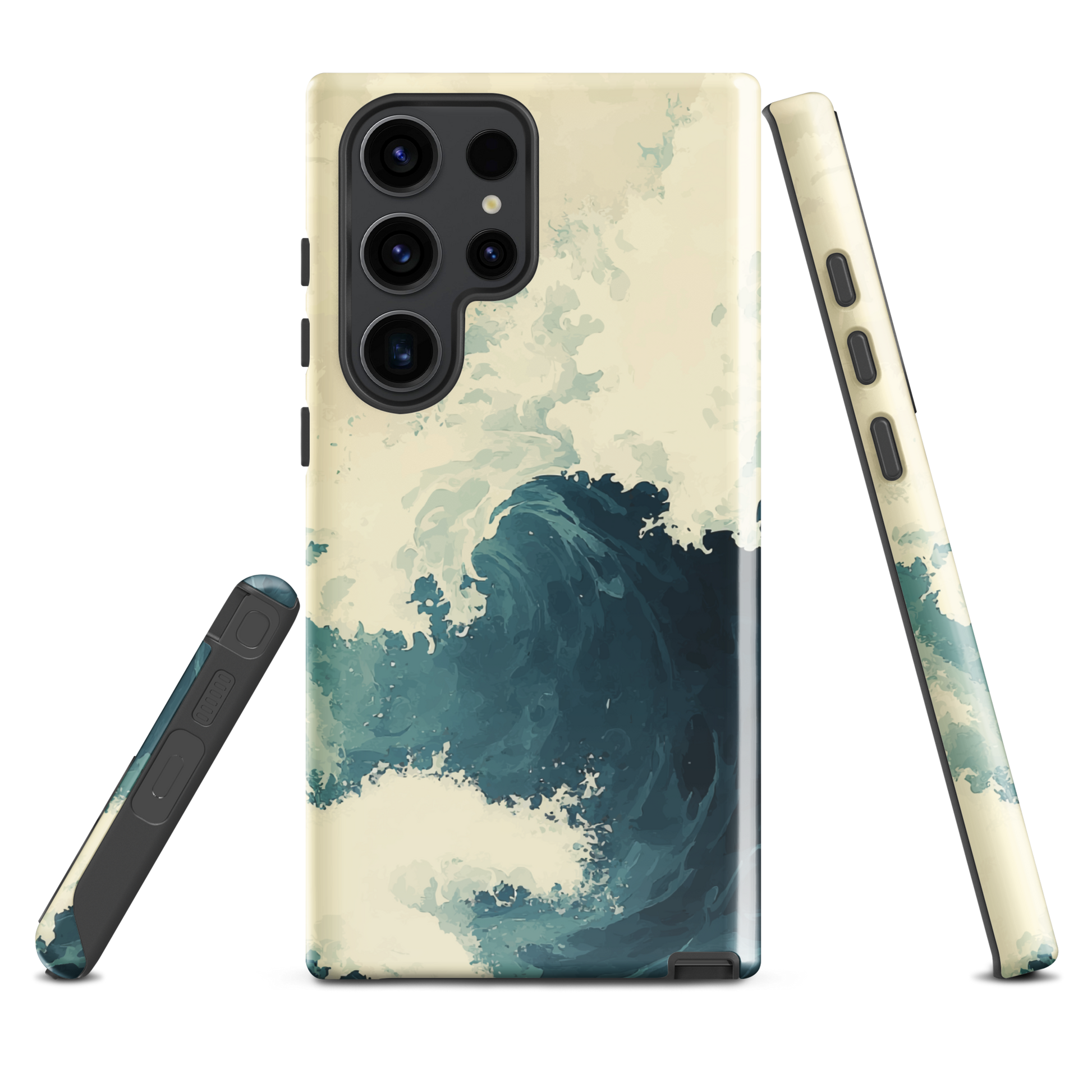 Rising swell phone case | Ocean wave design NZ