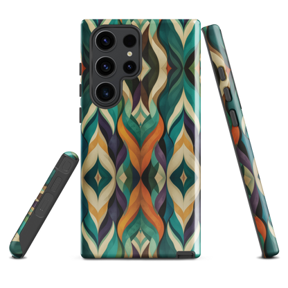 'Rhythm' Samsung Galaxy S23 Ultra tough phone case - protective glossy case NZ Australia