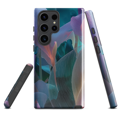 'Ethereal Blades' Samsung Galaxy S23 Ultra tough phone case - protective glossy case NZ Australia