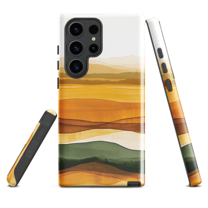 'Autumn' Samsung Galaxy S23 Ultra tough phone case - protective glossy case NZ Australia