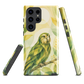 'Kākāpō' Samsung Galaxy S23 Ultra tough case - protective glossy case NZ Australia