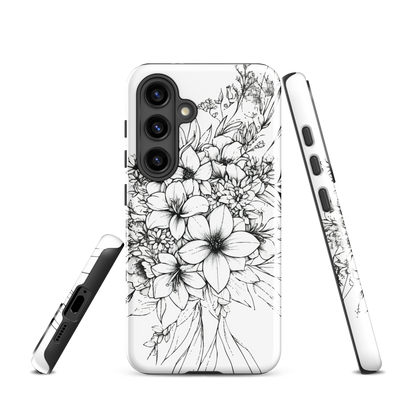 'Silhouette' Samsung Galaxy S24 tough phone case - protective glossy case NZ Australia