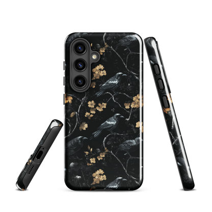 'Shadow' Samsung Galaxy S24 tough phone case - protective glossy case NZ Australia