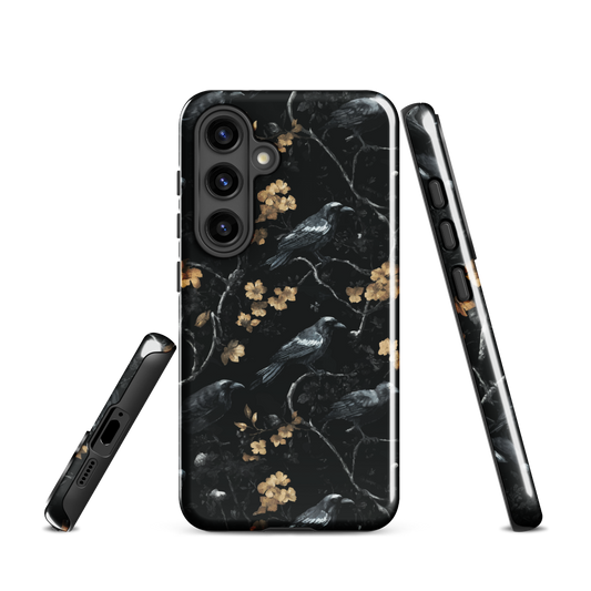 'Shadow' Samsung Galaxy S24 tough phone case - protective glossy case NZ Australia