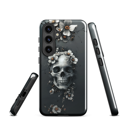 'Eternal Bloom' Samsung Galaxy S24 tough phone case - protective glossy case NZ Australia