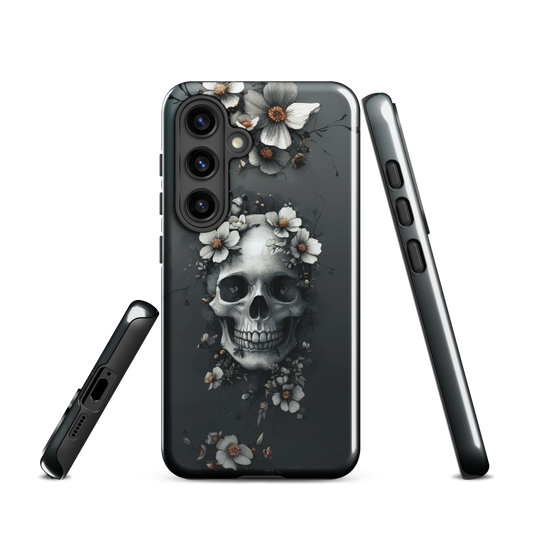 'Eternal Bloom' Samsung Galaxy S24 tough phone case - protective glossy case NZ Australia