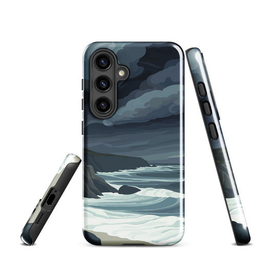 'Cape Kidnappers' Samsung Galaxy S24 tough phone case - protective glossy case NZ Australia