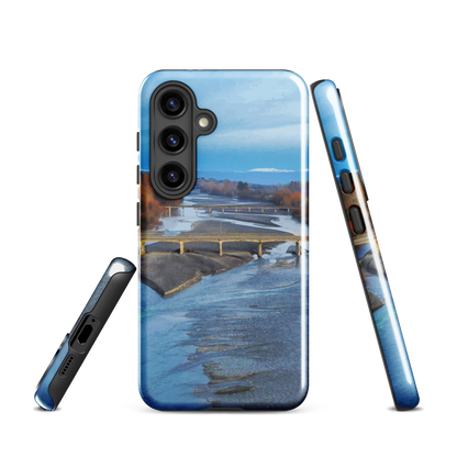 'Ruahine' Samsung Galaxy S24 tough phone case - protective glossy case NZ Australia