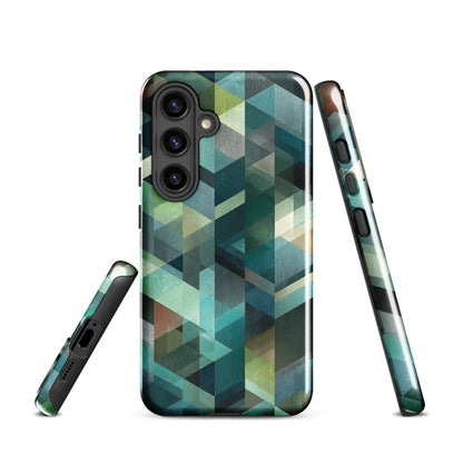 'Still Depths' Samsung Galaxy S24 tough phone case - protective glossy case NZ Australia