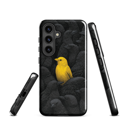 'Stand Out' Samsung Galaxy S24 tough phone case - protective glossy case NZ Australia