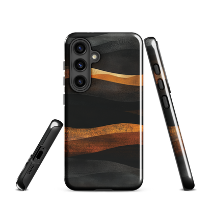 'Flow' Samsung Galaxy S24 tough phone case - protective glossy case NZ Australia