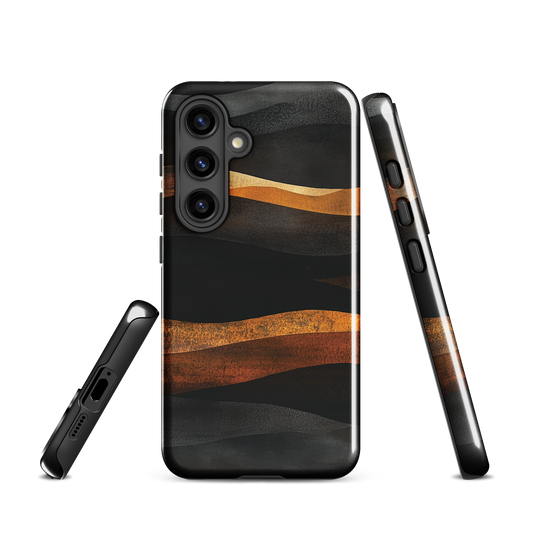 'Flow' Samsung Galaxy S24 tough phone case - protective glossy case NZ Australia