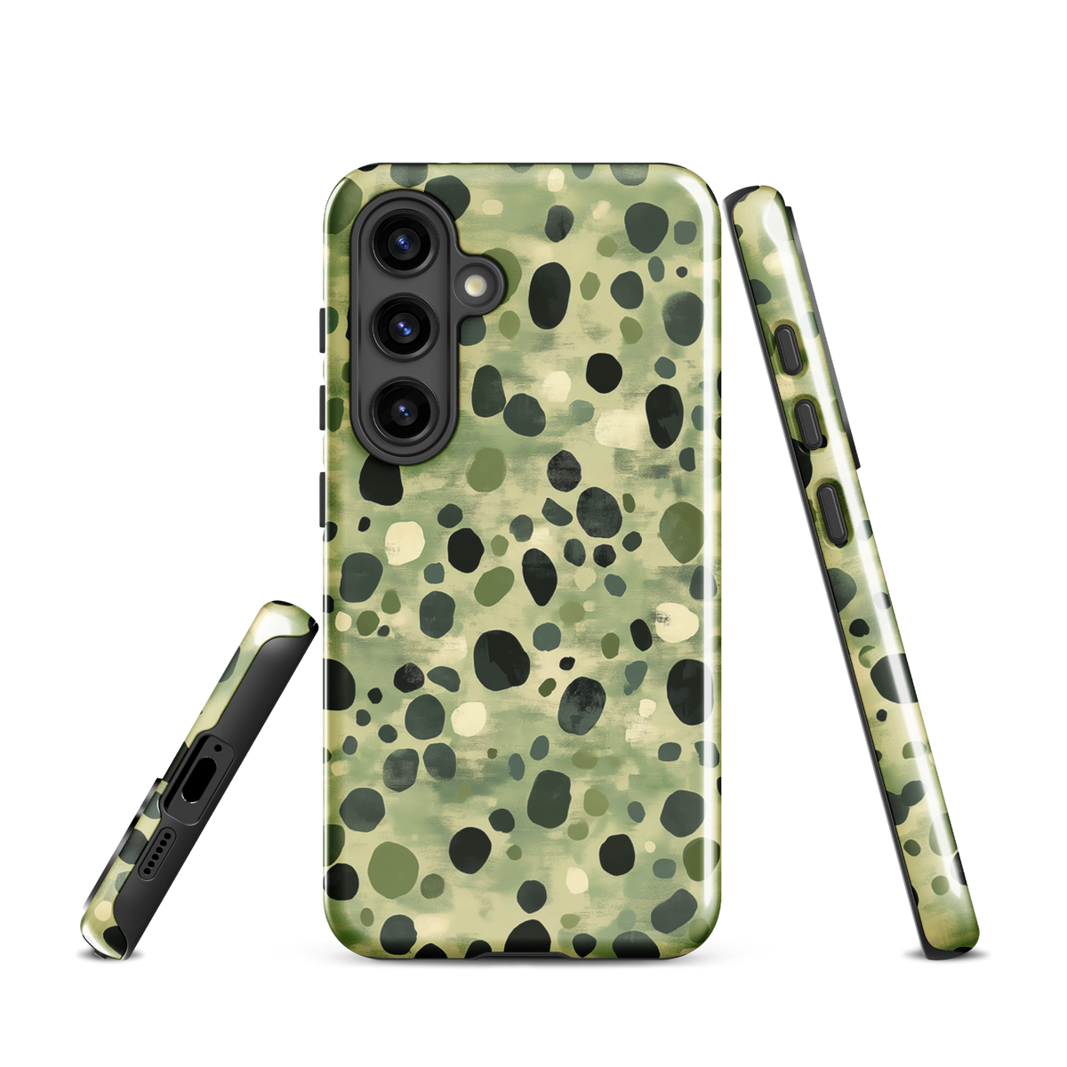 'Stepping Stone' Samsung Galaxy S24 tough phone case - protective glossy case NZ Australia