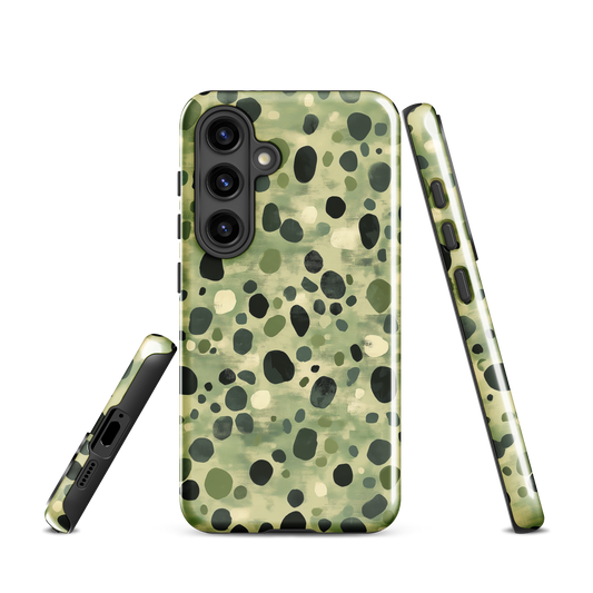 'Stepping Stone' Samsung Galaxy S24 tough phone case - protective glossy case NZ Australia