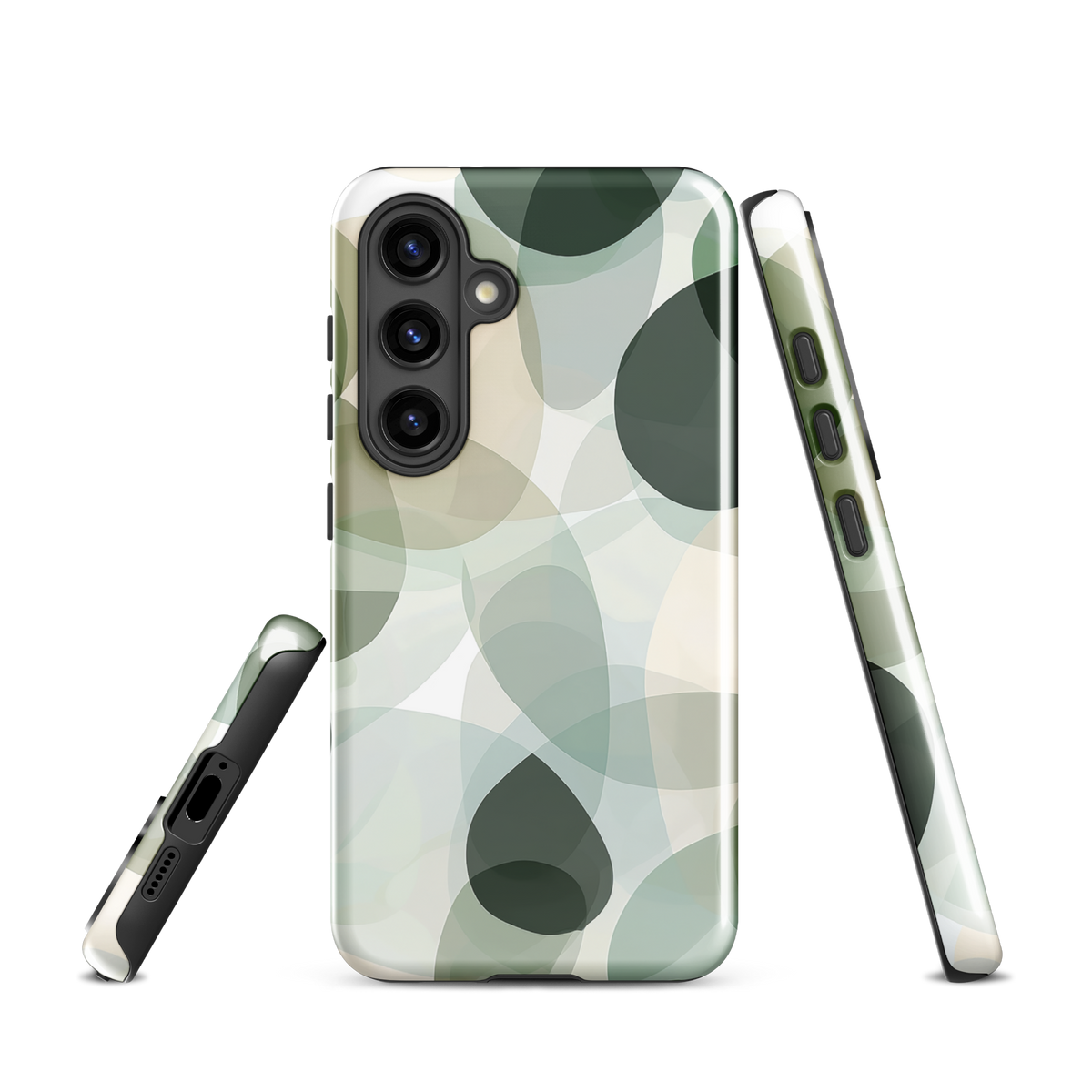 'Tide Pool' Samsung Galaxy S24 tough phone case - protective glossy case NZ Australia