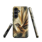 'Fantail' Samsung Galaxy S24 tough phone case - protective glossy case NZ Australia
