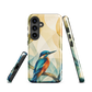 'Kōtare' Samsung Galaxy S24 tough case - protective glossy case NZ Australia
