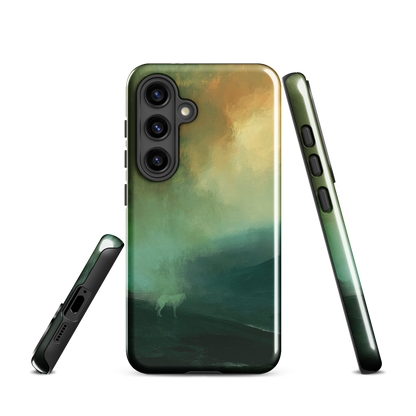'Acid Rain' Samsung Galaxy S24 tough phone case - protective glossy case NZ Australia
