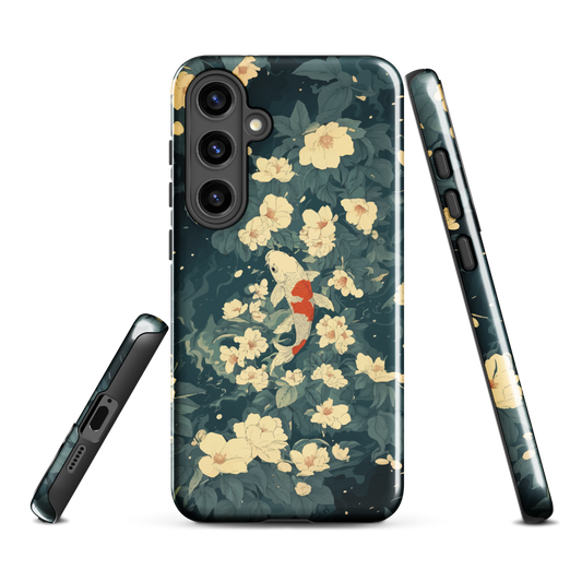 'Koi' Samsung Galaxy S24 Plus tough phone case - protective glossy case NZ Australia