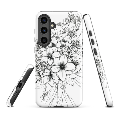 'Silhouette' Samsung Galaxy S24 Plus tough phone case - protective glossy case NZ Australia