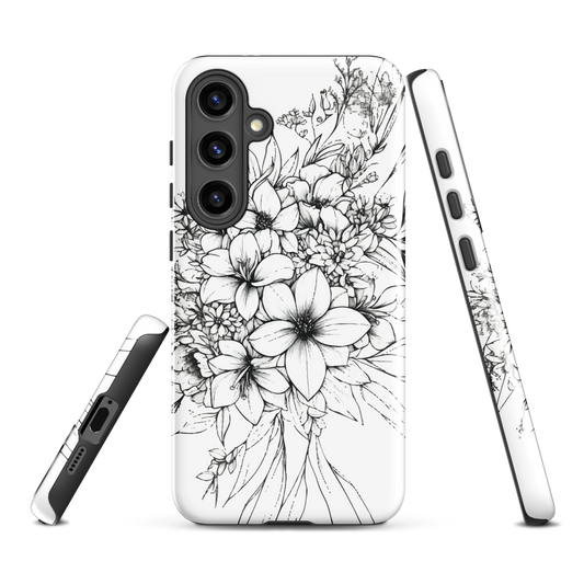 'Silhouette' Samsung Galaxy S24 Plus tough phone case - protective glossy case NZ Australia