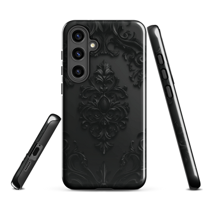 'Obsidian' Samsung Galaxy S24 Plus tough phone case - protective glossy case NZ Australia