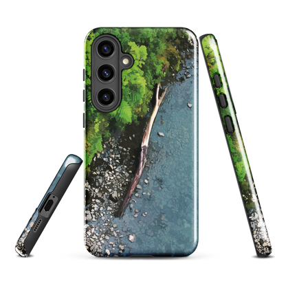 'Resting Place' Samsung Galaxy S24 Plus tough phone case - protective glossy case NZ Australia