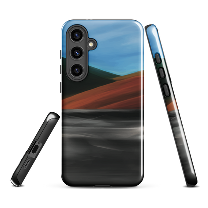 'Heat Wave' Samsung Galaxy S24 Plus tough phone case - protective glossy case NZ Australia