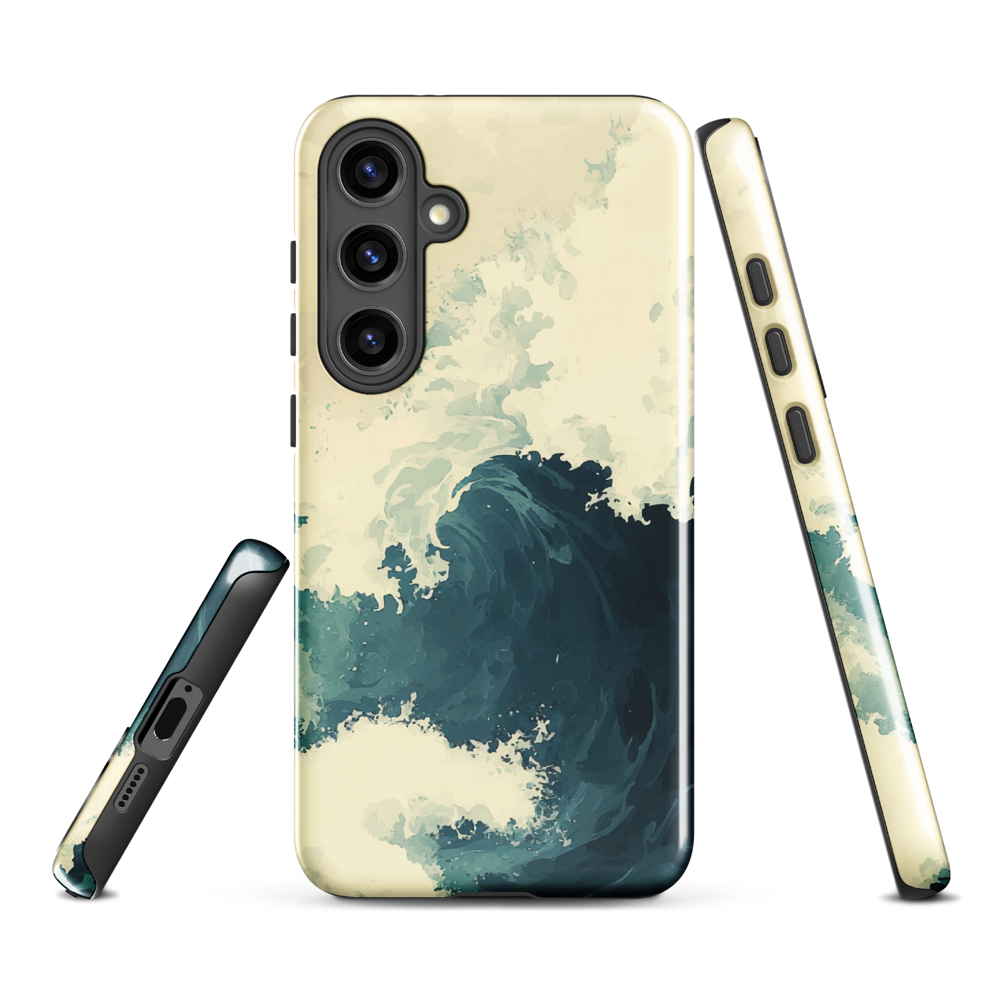 Rising swell phone case | Ocean wave design NZ
