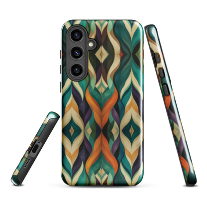 'Rhythm' Samsung Galaxy S24 Plus tough phone case - protective glossy case NZ Australia